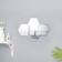 A set of mirrors, wall -mounted, 4 pcs, hexagon.