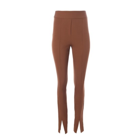 Women's pants, chocolate color, size 48-9