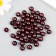 A set of plastic beads "Astra", 10 mm, 25 g, brown