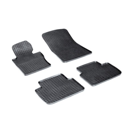Rubber rugs ’grid’ for BMW 3 Ser E46, 1998-2005