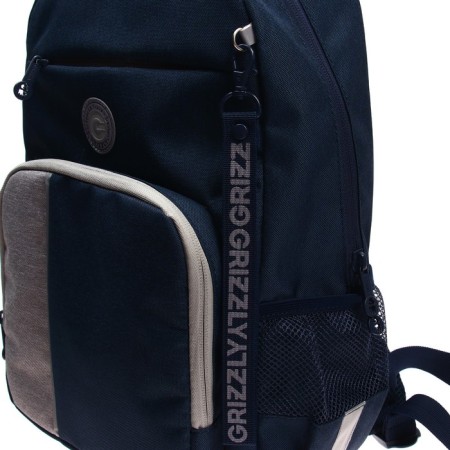 Youth backpack Grizzly, 40 x 25 x 13 cm, ergonomic back, laptop department-11