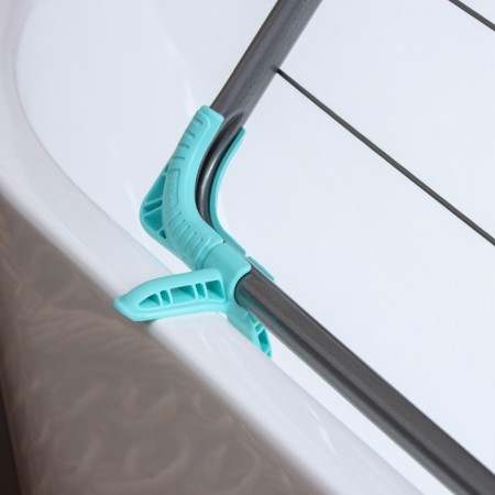 Lower for linen on the bath is folding, working length 10 m, color mix-6