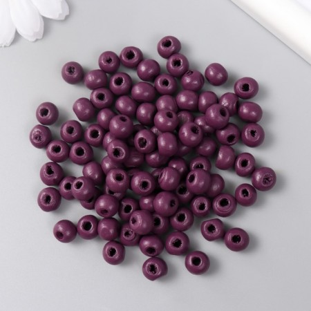 Beads for creativity tree "Violet. Vatican" D-0.8 cm, set of 20 g-1