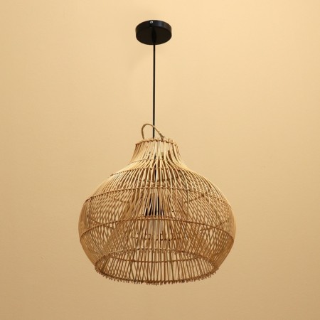 Ceiling Lamp from a rattan "Handra", 1 × 120 W, E27, 40 × 40 × 35 cm-1