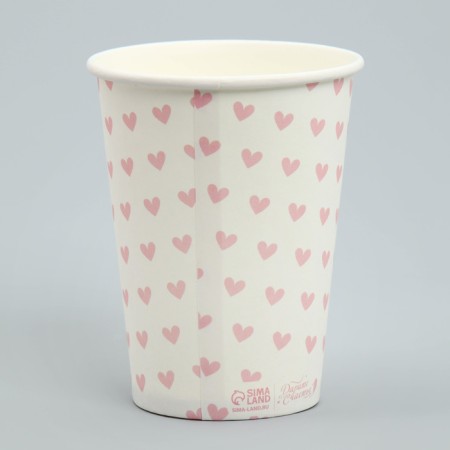 A glass for flowers "heart", 350 ml-2