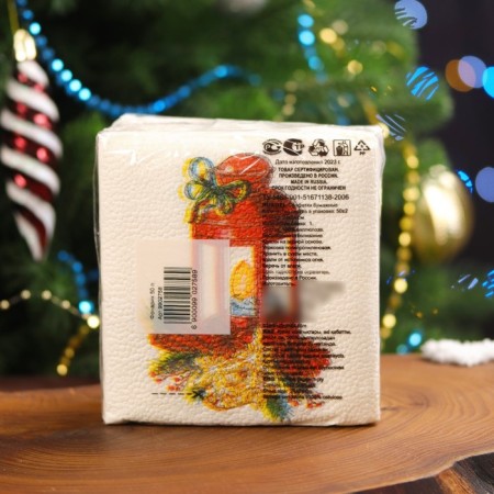 Napkins Paper Harmony “Flashlight” 1 layer, 24x24, 50 pcs.-4
