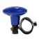 Handle on the steering wheel Nova Bright, blue / chrome