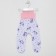 Children's sliders, white/purple color, height 74 cm
