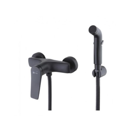 LEMARK Bronx LM3718BL bideter, single -leaf, with hygienic watering can, black