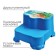 Children's stool, stand - step, mix color (blue, blue)