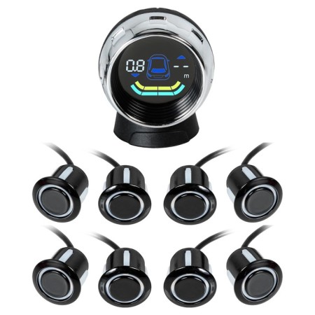 Parktronics on 8 sensors Airline Pro, LED display, black-1