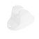 Holder for shower watering can Zein Z81, unregulated, plastic, white
