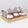 Confectionery box, packaging, “made with love”, 22 x 8 x 13.5 cm