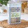 Bank with a lid for bulk products from tin "Italian decor", 2.7 l, d = 9.5 cm, h = 21.5 cm, drawing mix
