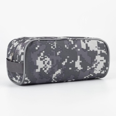 Lightning cosmetic bag, gray color