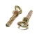 Anchor bolt, with a ring, galvanized, 10x70 mm, 50 pcs