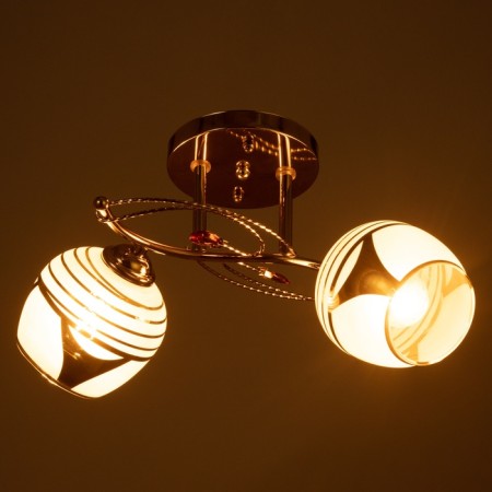 Buffy chandelier 2x40W E27 Gold Model: 2751100-2
