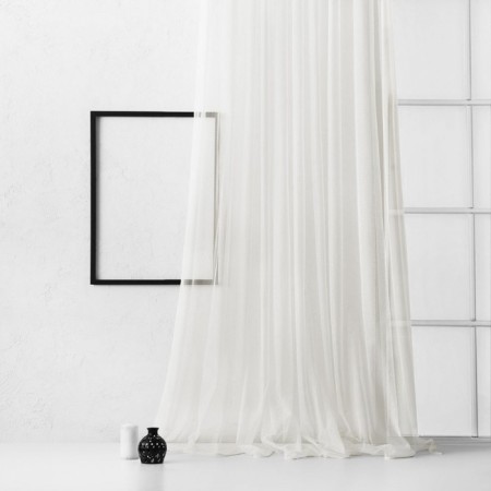 Tulle "Story", size 300x270 cm, ivory color