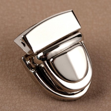 Bag -3 × 2 cm fastener, silver color-1