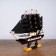 Ariadna ship, 20x5x19cm, black sails