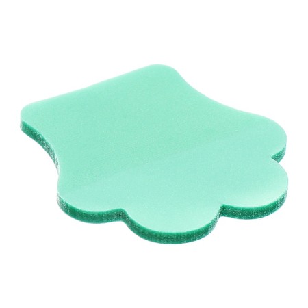 Block-filling with sticky edge plastic paw 50l, green, 45mm x 45mm Calligrata