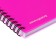 STILL A6, 80 sheets, cage, Erichkrause "Silhouette", plastic cover silk -screen, 100%bloc of 100%, pink