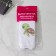Body washcloth cotton share "Turtle", 10.5 × 25 cm