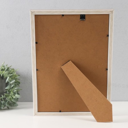 Photo frame Plastic format A4 "Double Spit" wheat 23.4x32.1x1.1 cm-3