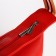 Cross-Bodi, L-Craft on the zipper, long belt, red color