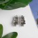 Decor Metal for creativity "Owl on a branch" (A10093) 2.1x1.2 cm