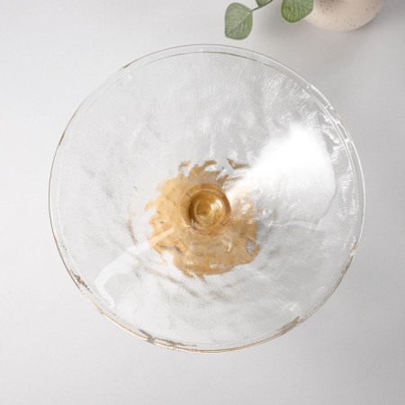 Glass vase for fruits "IVF. Drawing ", 1.13 l, 25 × 12 cm-2