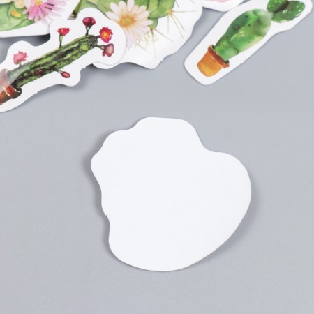 Stickers for creativity "Cacti and animals" set of 46 pcs 4.4x4.4x1.1 cm-2