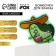 Avocado bathtub bomb, 120 g, apple aroma, Beauty Fooch
