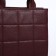 Female bag Textura, tout, medium size, burgundy color