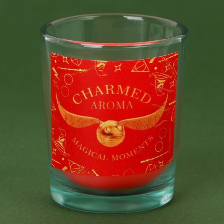 New Year's candle in a glass "Charmed Aroma", vanilla aroma-1