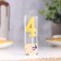 Candle in a cake on a skewer, number 4, gold, 4.5x2.5 cm