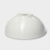 Porcelain salad Magistro la Perle, 600 ml, D = 15 cm, white color