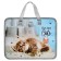 Folder with handles plastic A4 Calligrata "kitten", 32.2x25.6x7 cm,
