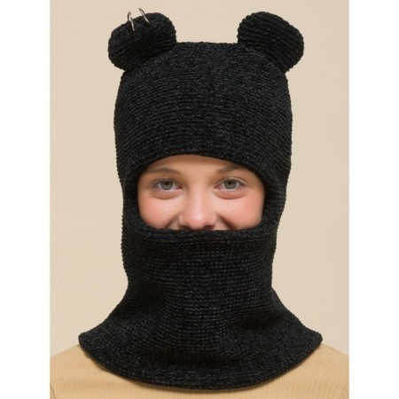 Children's hat, size 53-54, black color