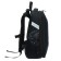 School backpack 38 x 30 x 16 cm, ergonomic back, stavia "monochrome", black