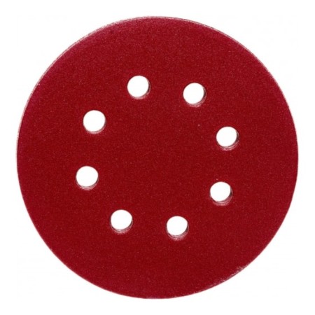 Circle of abrasive grinding bison 35562-125-320, perforated, P320, 125 mm, 5 pcs.-3