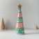 Souvenir Polystone "Fir -tree Fir -shaped with gingerbread" 9x8.5x25 cm