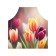Apron kitchen with a photocrint "Field of tulips", adjustable, size OS