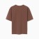 T -shirt female plain Minaku: One Most Brand Brown color, size 44
