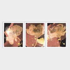 A set of interior posters (posters) 40x50 cm, 3 pcs, 140 g/m2, 6-038,