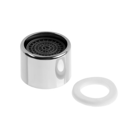 Zein aerator, internal thread, d = 22 mm, plastic grid, plastic housing, chromium color-10