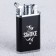 Gas lighter "Smoke", 3.5 x 7 cm.