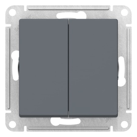 Switch Se Atlasdesign, 10 a, 2 keys, CC. 5, mechanism, color barrel