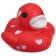 A set of rubber toys for the bath "Ducks Luffi Mini", 3 pcs, crush me