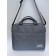 Document bag (oxford) gray with gray sling